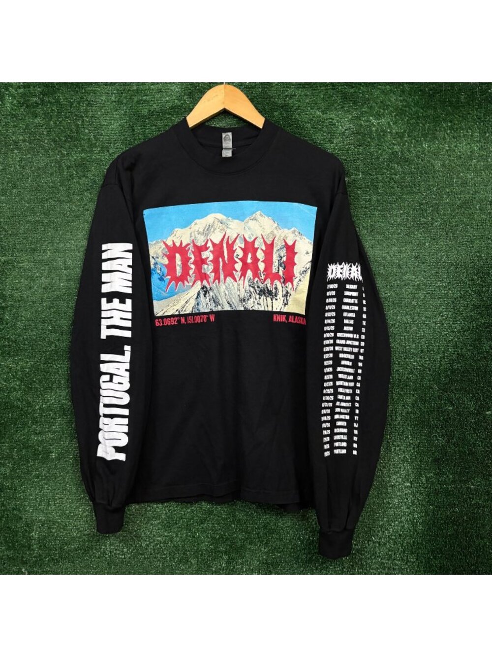 Portugal the Man Shish Denali Rock Band LS Shirt Size Medium